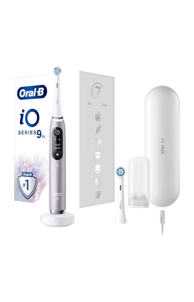 Brosse à dents électrique connectée Bluetooth - iO 9N - Rose quartz