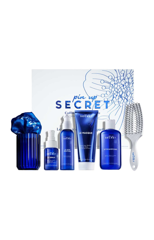 Coffret réparateur & fortifiant - Kératine, protéine de soie - Cheveux abîmés - 5 produits