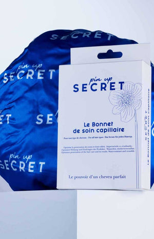Bonnet protecteur en satin