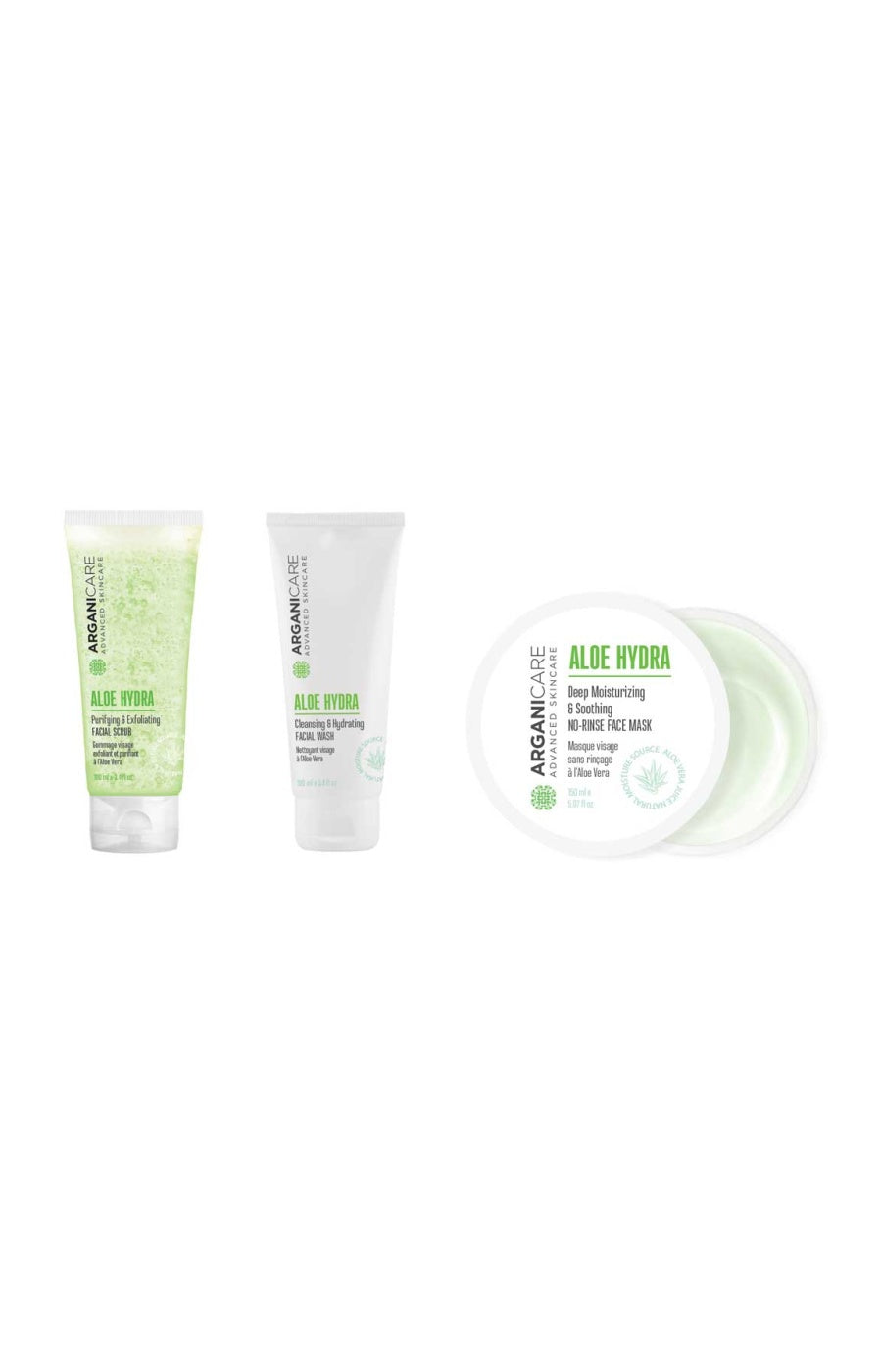 Trio purifiant & rafraichissant - Aloe vera - Visage