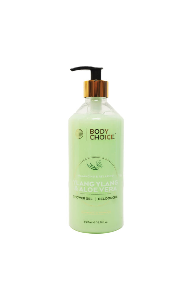 Gel douche hydratant - Ylang-ylang & aloe vera - 500 ml