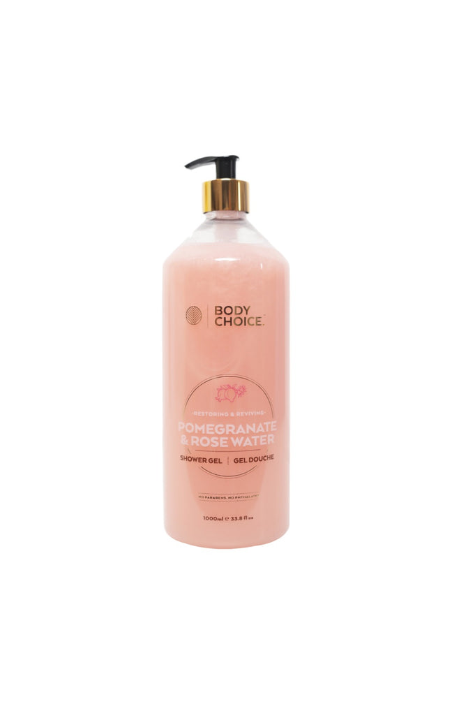 Gel douche hydratant - Grenade & eau de rose - 1 L