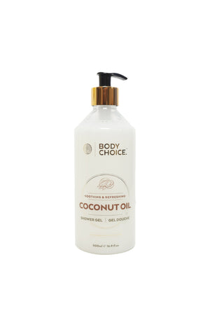 Gel douche hydratant - Huile de coco & vitamine E - 500 ml