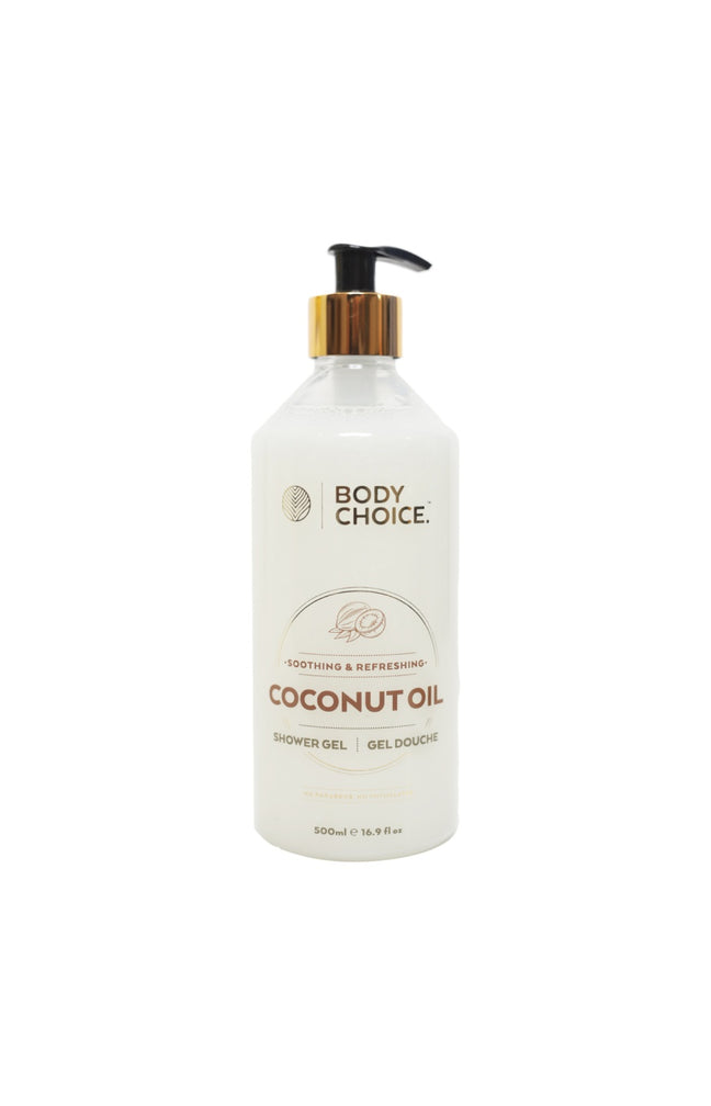 Gel douche hydratant - Huile de coco & vitamine E - 500 ml