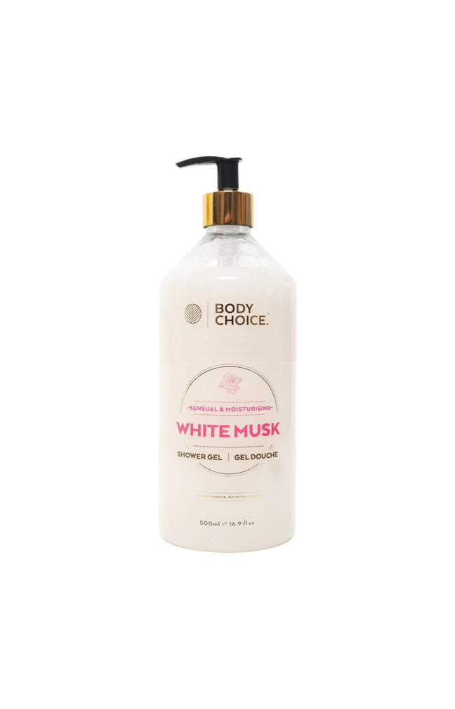 Gel douche hydratant - Musc blanc - 500 ml