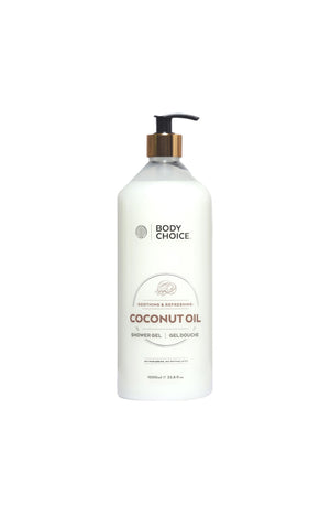 Gel douche hydratant - Huile de coco & vitamine E - 1 L