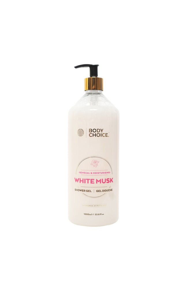 Gel douche hydratant - Musc blanc - 1 L