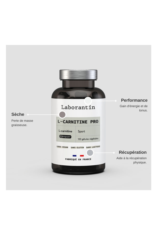 Compléments alimentaires - Minceur - L-Carnitine pro-carnipure - 1 mois