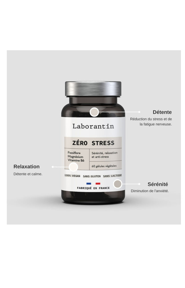 Compléments alimentaires - Zéro stress - 1 mois