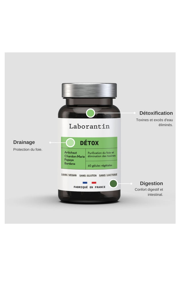 Compléments alimentaires - Détox - 1 mois
