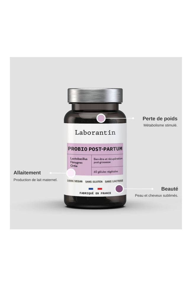 Compléments alimentaires - Probio post-partum - 1 mois