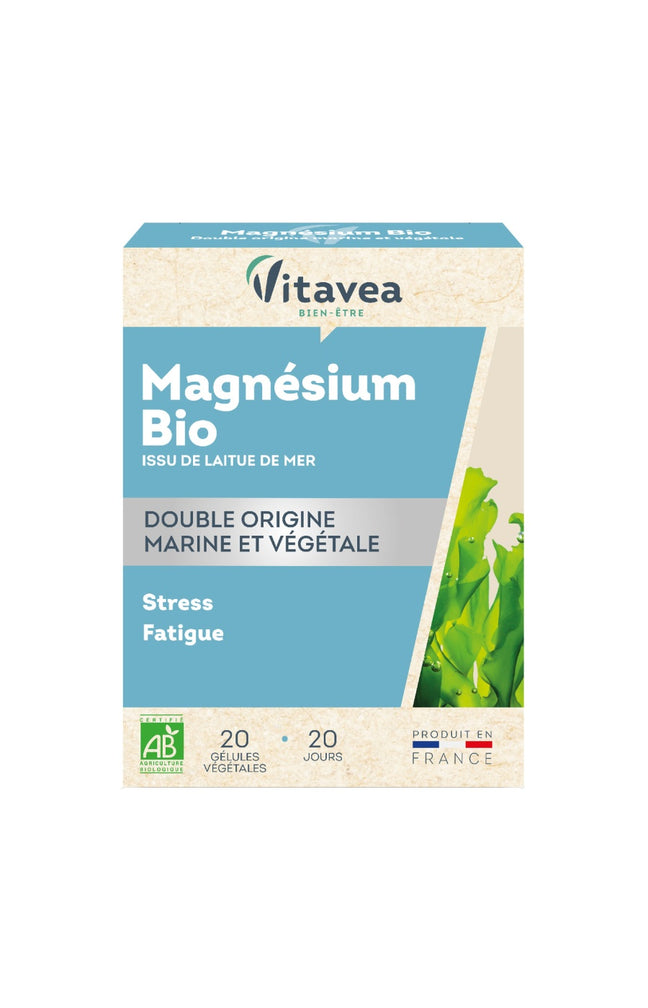 Cure anti-stress & fatigue - Magnésium bio - 20 jours