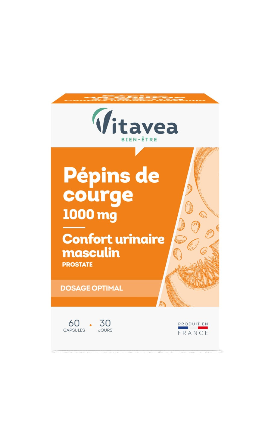 Cure confort urinaire - Pépins de courges - Homme - 3 mois