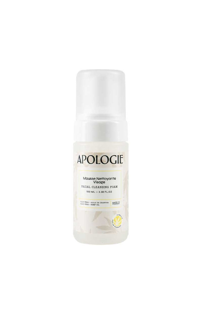 Mousse nettoyante & démaquillante - Aloe vera & huile de chanvre - Visage - 100 ml