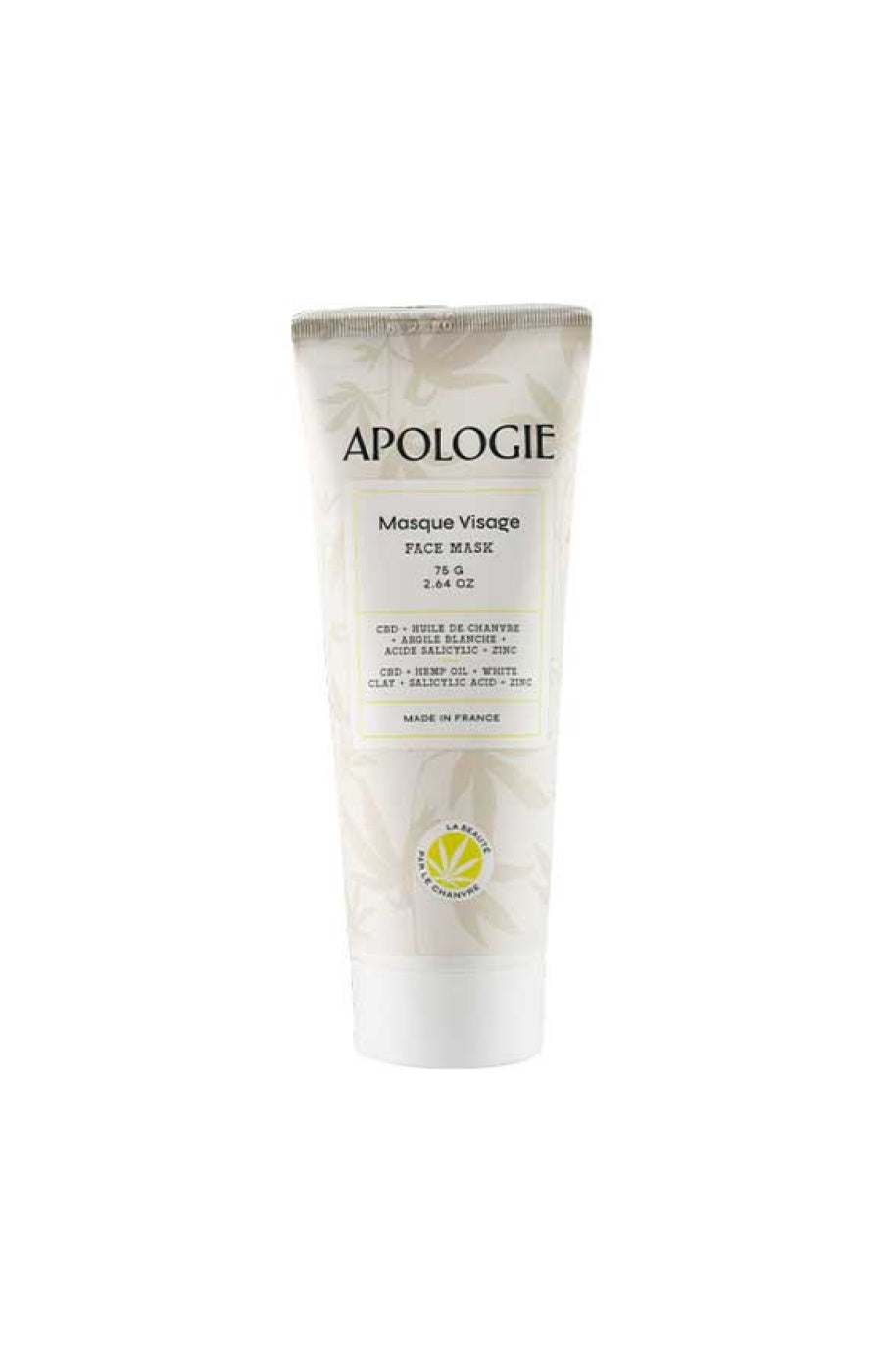 Masque purifiant - Zinc, acide salicylique & CBD - Visage - 75 g