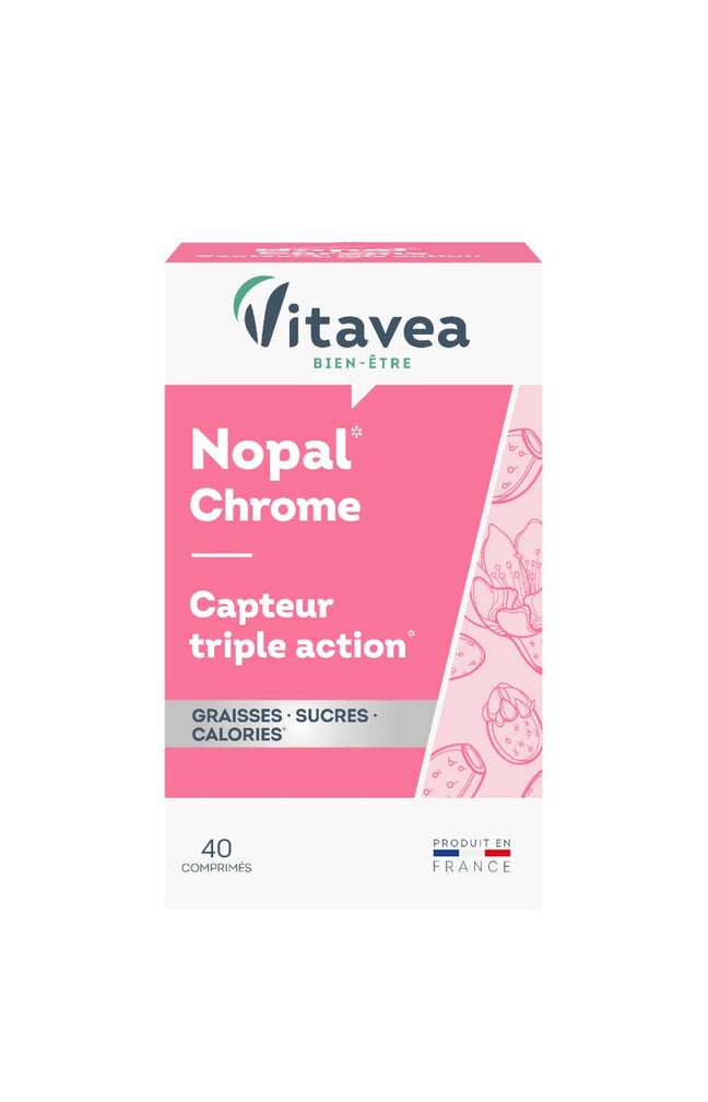 Cure minceur - Nopal & chrome - 40 comprimés