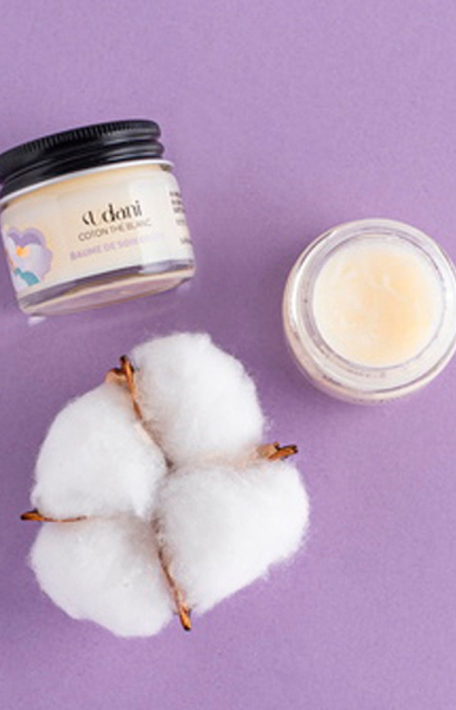 Beurre corporel bio - Udani - Coton thé blanc - 18 g