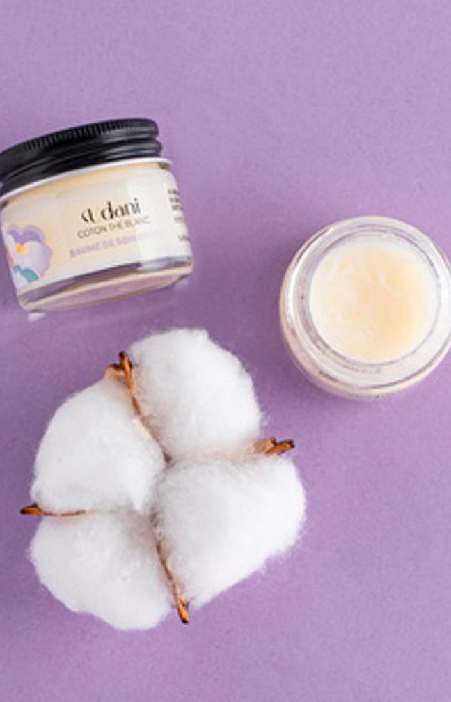 Beurre corporel bio - Udani - Coton thé blanc - 18 g