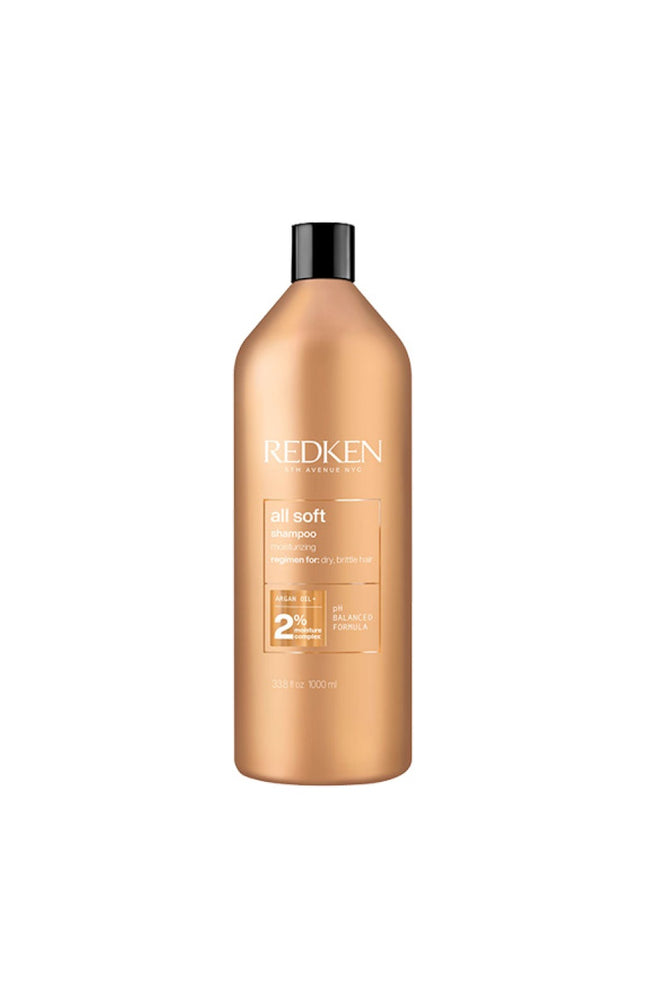 Shampoing doux - All Soft - Huile d'argan - Cheveux secs & fragiles