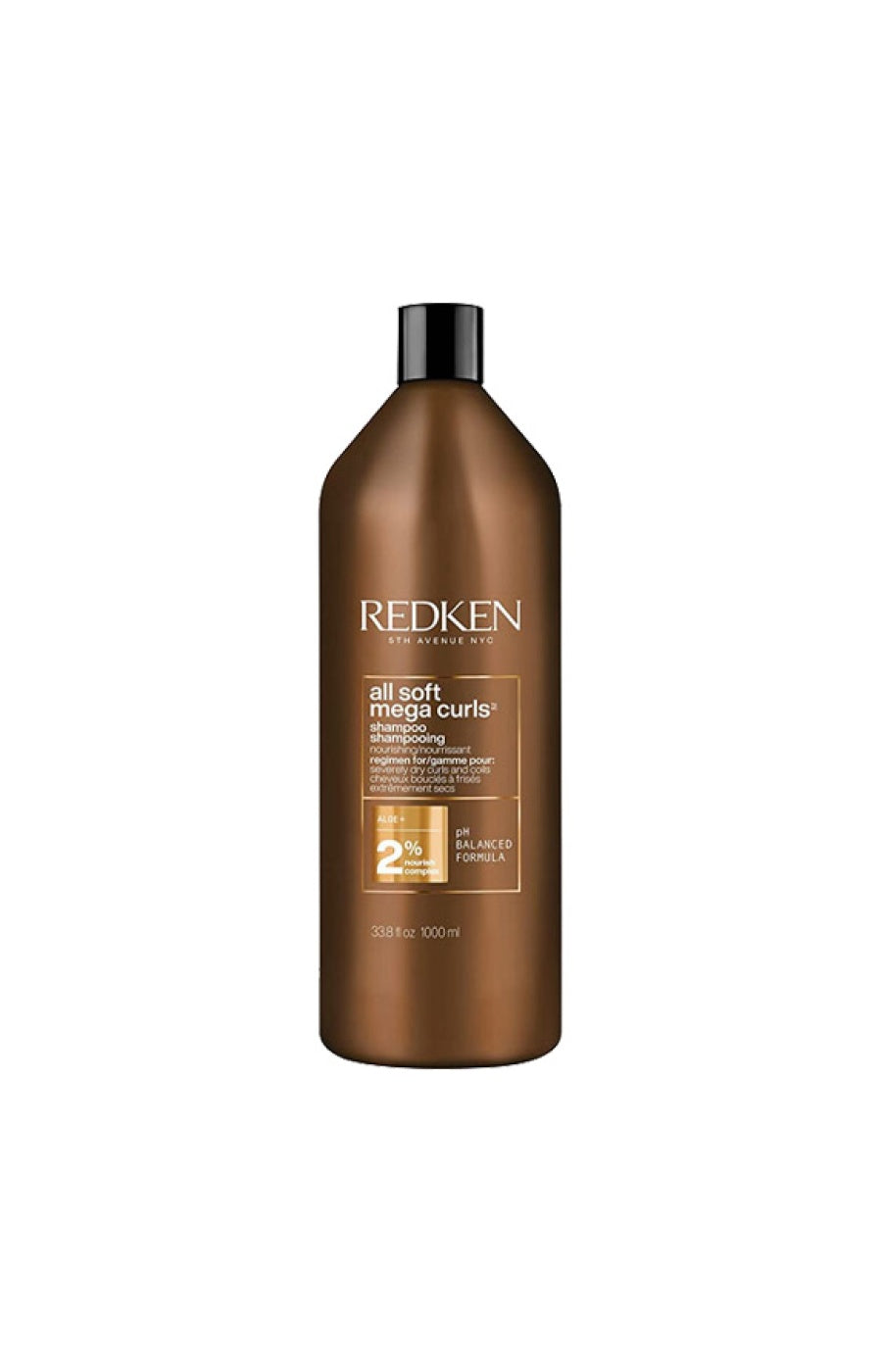 Shampoing hydratant - All Soft Mega Curls - Aloe vera - Cheveux bouclés & ondulés