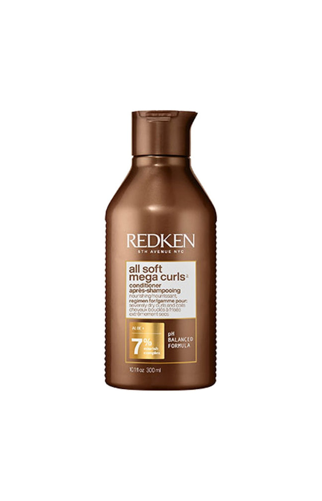 Après-shampoing hydratant - All Soft Mega Curls - Aloe vera - Cheveux bouclés & ondulés