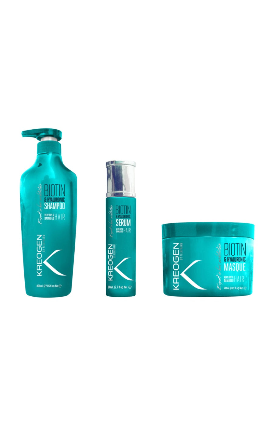 Routine réparatrice - Biotine - Cheveux fins & fragiles - 3 produits