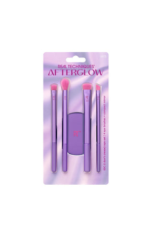 Set de 4 pinceaux & miroir - Yeux
