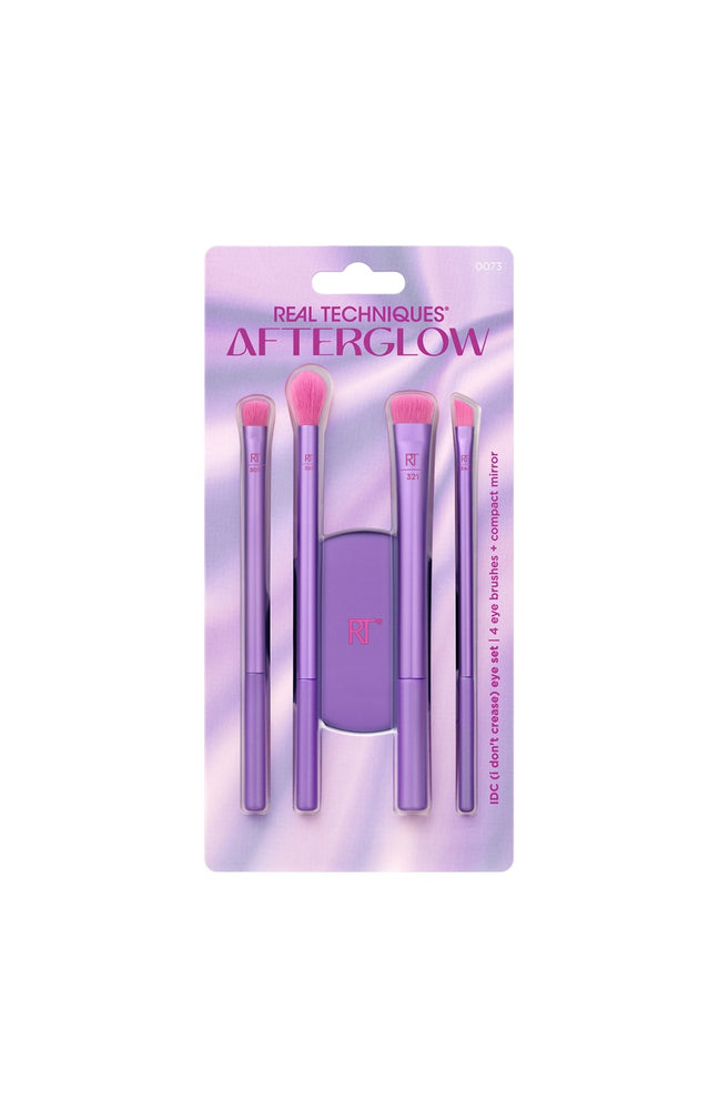 Set de 4 pinceaux & miroir - Yeux