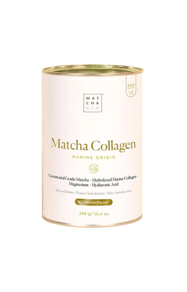 Matcha au collagène marin - Saveur citron - 296 g
