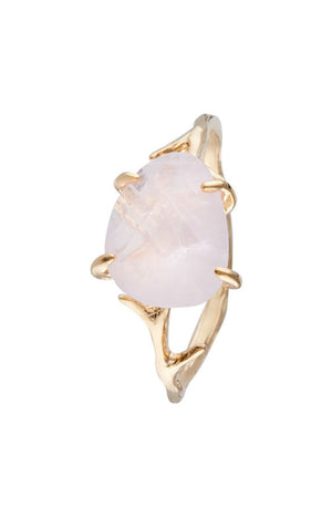 Bague Lily - Quartz rose