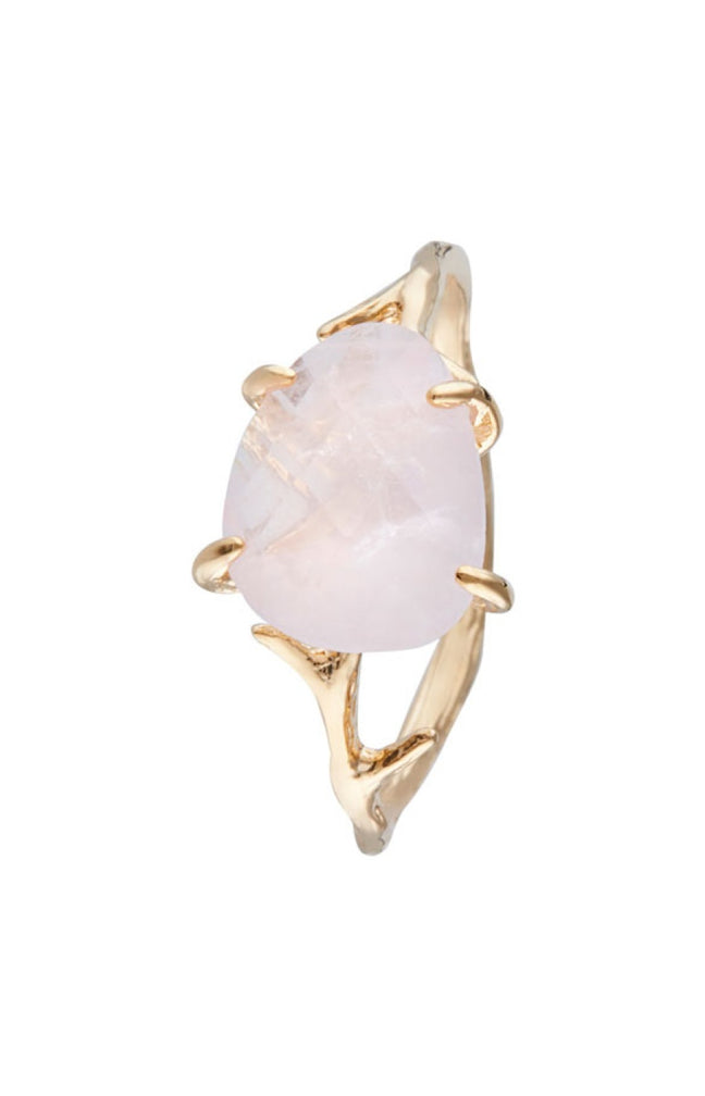 Bague Lily - Quartz rose