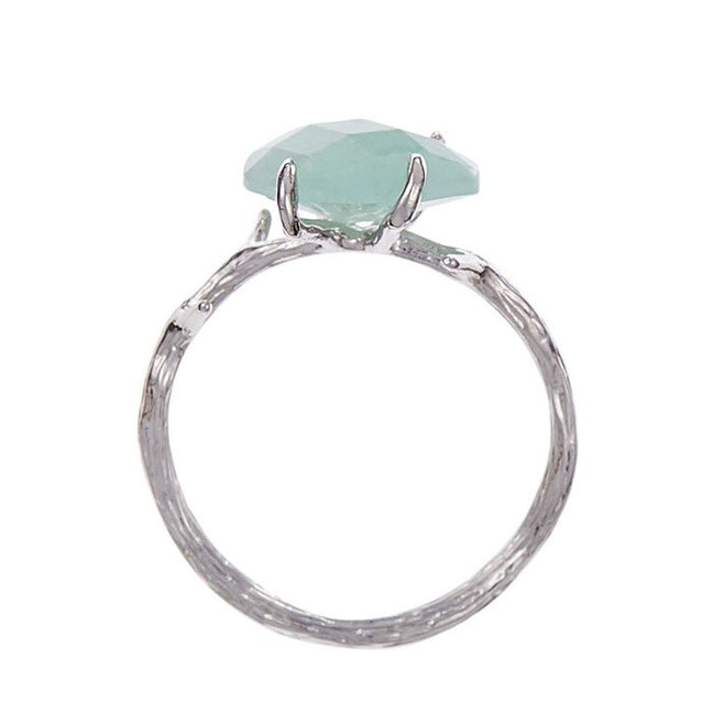 Bague Lily - Aventurine verte