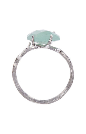 Bague Lily - Aventurine verte