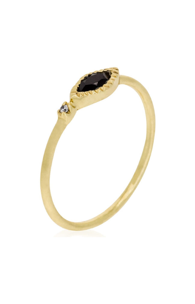 Bague Marta - Onyx Noire