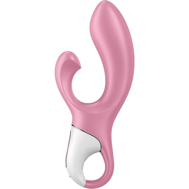 Vibromasseur Rabbit gonflant - Air Pump Bunny 2 - 12 modes - Rose