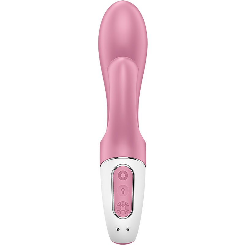 Vibromasseur Rabbit gonflant - Air Pump Bunny 2 - 12 modes - Rose
