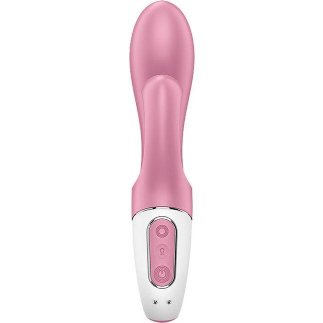 Vibromasseur Rabbit gonflant - Air Pump Bunny 2 - 12 modes - Rose