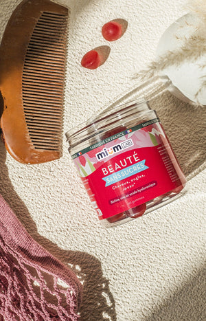 Gummies beauté - Cheveux, peau & ongles - Fruits rouges -  Sans sucres - 21 jours