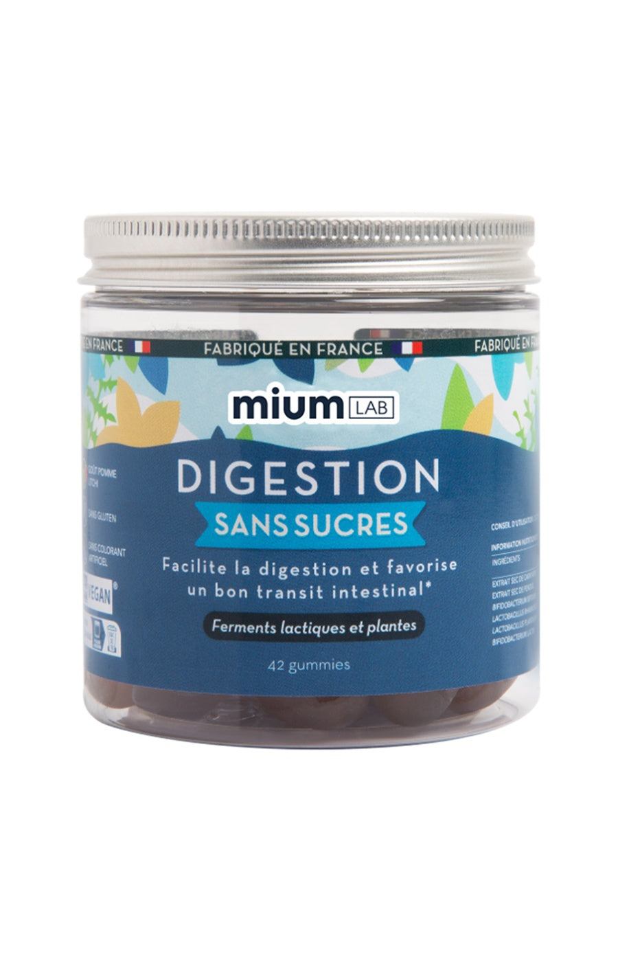 Gummies digestion - Pomme & litchi - Sans sucres - 21 jours