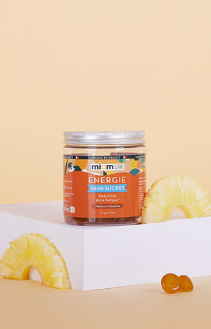 Gummies énergie - Ananas - Sans sucres - 21 jours