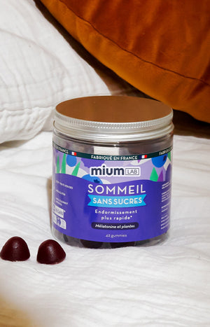 Gummies sommeil - Mûre & myrtille - Sans sucres - 21 jours