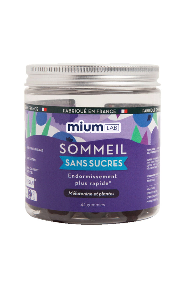 Gummies sommeil - Mûre & myrtille - Sans sucres - 21 jours