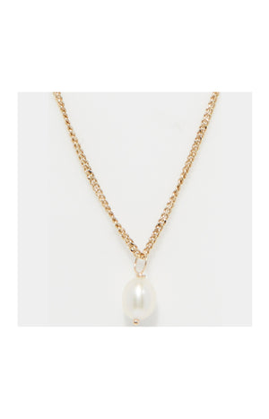 Pendentif Gama perle - Or jaune 375/1000 & perle
