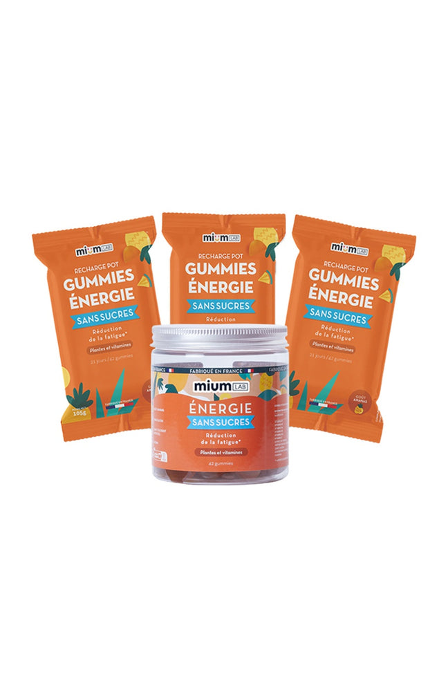 Cure gummies énergie - Ananas - Sans sucres - 3 mois