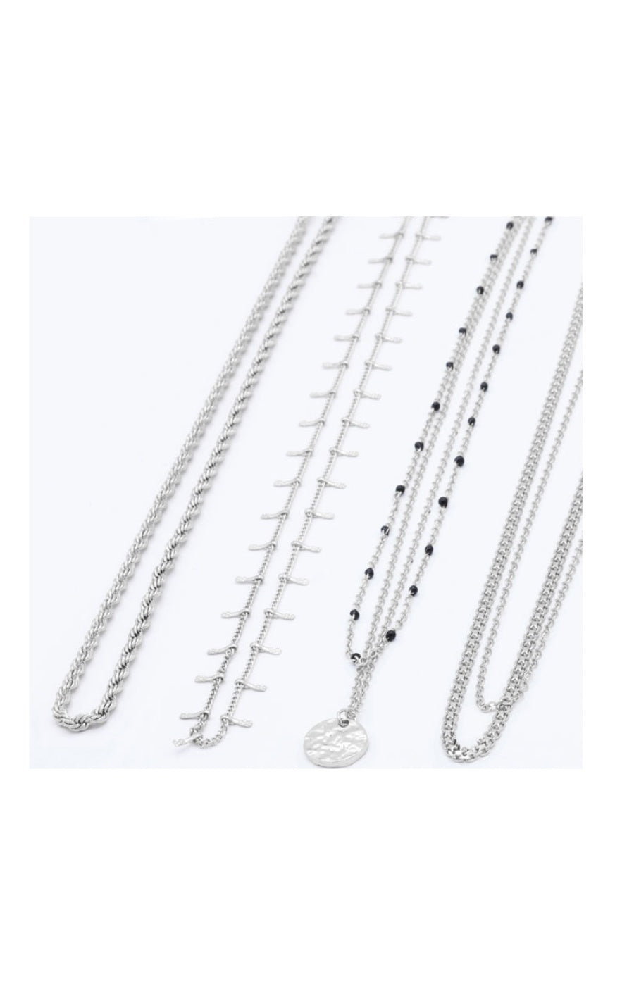 Bougie parfumée - Zeste d'agrumes - Collier laiton argenté - 40h