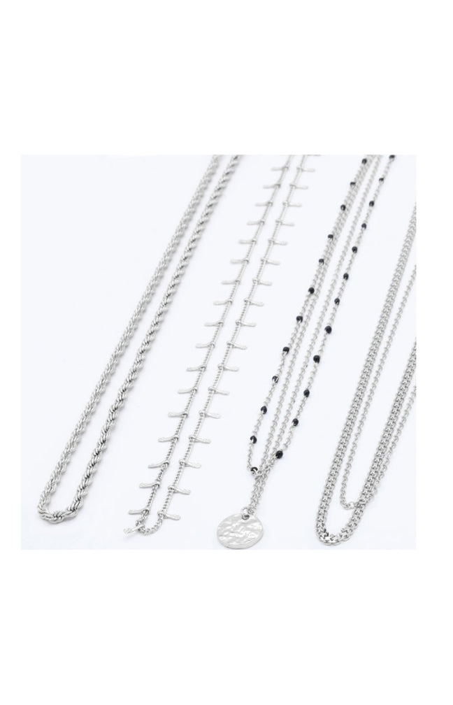 Bougie parfumée - Douceur de coco - Collier laiton argenté - 40h