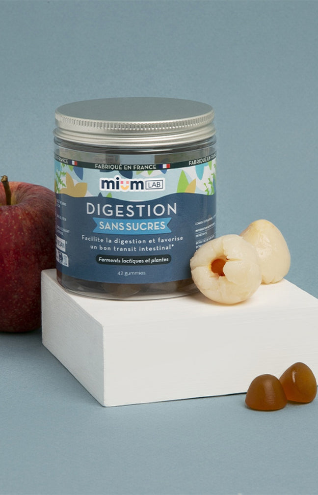 Cure gummies digestion - Pomme & litchi - Sans sucres - 2 mois