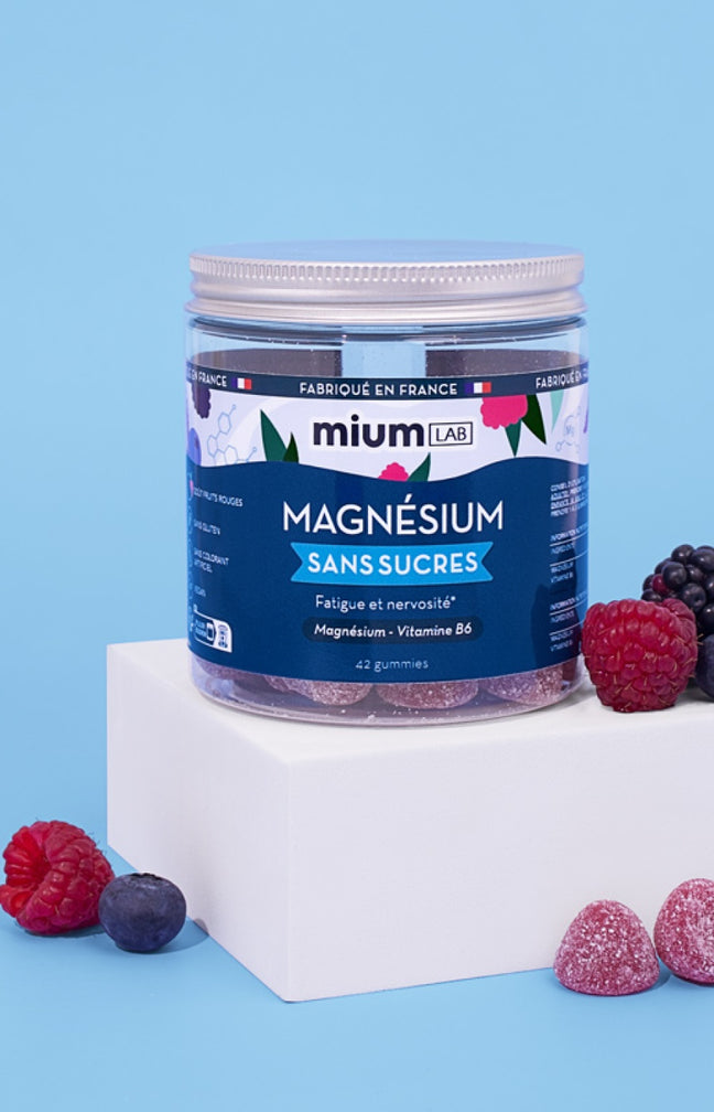 Cure gummies magnésium - Fruit rouges - Sans sucres - 2 mois