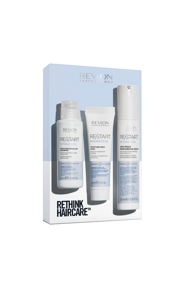 Coffret hydratation - Re/start - Cheveux secs - 3 produits