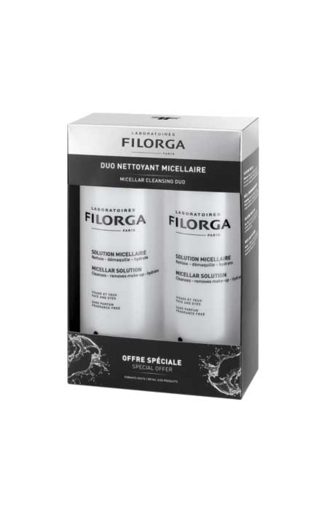 Coffret d'eaux micellaires nettoyantes - Visage - 2 x 400 ml